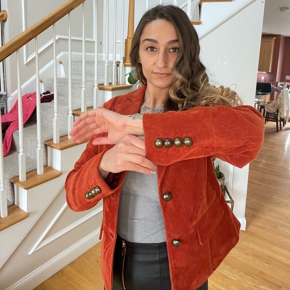 Ruff Hewn Boho Essential Corduroy Blazer/Jacket - Picture 5 of 10